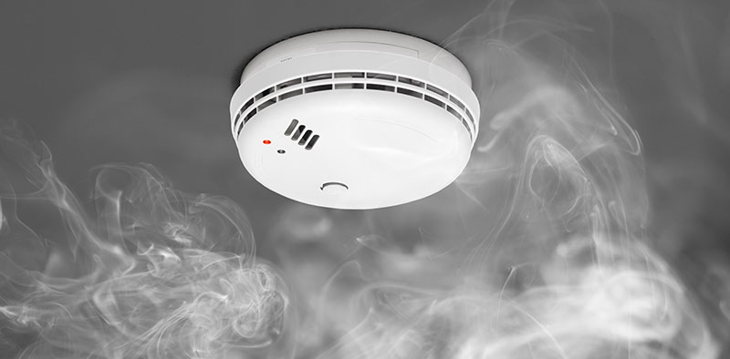 Carbon monoxide and smoke detector installation